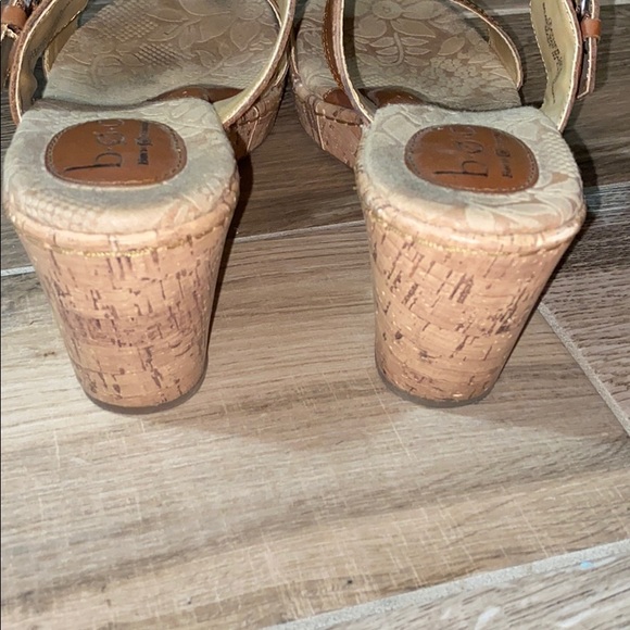 Super Cute b.o.c. Slip on cork mule sandal! Sz9 - Picture 7 of 9
